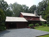 Cedar Roof cleaning in Easton