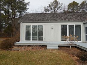 Cedar roof soft washed in St Michaels