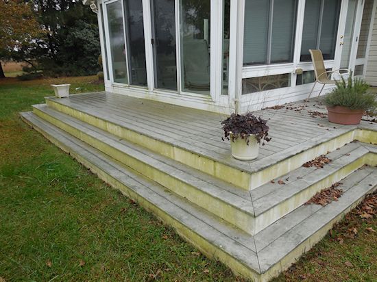 composite deck cleaned in Centreville, MD
