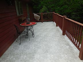 Easton patio cleaning process