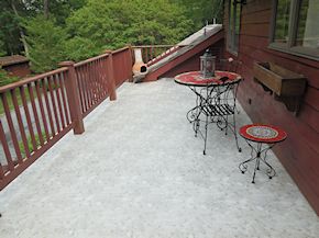 Easton balcony cleaning process
