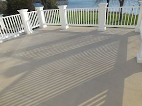after the Greensboro pressure washing process