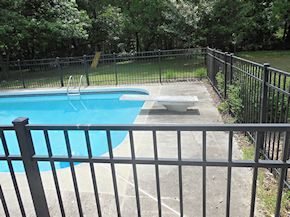 Pool deck cleaning in Denton