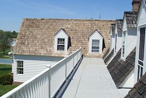 Cedar Roof in Trappe cleaned