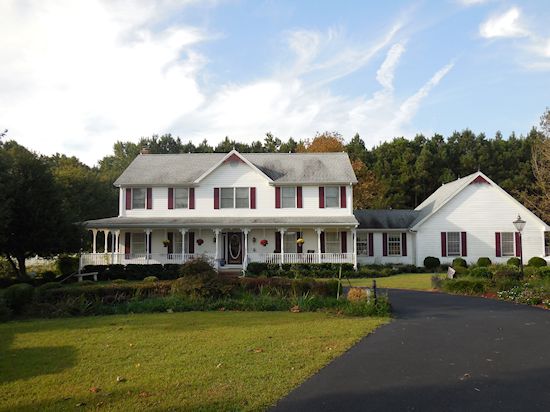 before roof cleaning - Federalsburg, Maryland