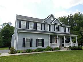 Easton siding cleaning process